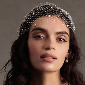 BHLDN Silona Birdcage Veil